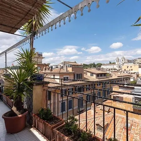 Luxurious Penthouse Lopez Apartman Róma